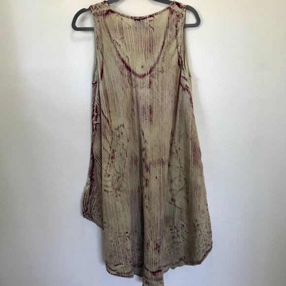 Pams Collection Rayon Art-to-Wear Festival‎ Women's Tent Dress Tunic. One Size - Picture 5 of 9